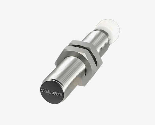 Balluff BES060U M12 4mm Flat Head PNP NO M12 Inductive Sensor with 4 Pin Connector