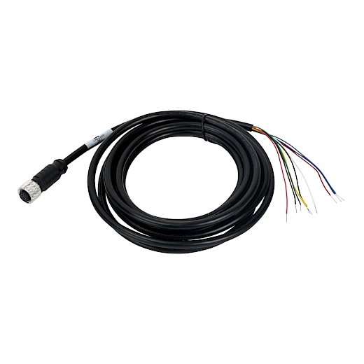 Datalogic Matrix Serisi İçin I/O Kablosu (CAB-GD03 M12 F/L 3M Open End)
