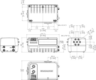 Datalogic DS8110-2200 High Resolution Sabit Tip Endüstriyel Barkod Okuyucu