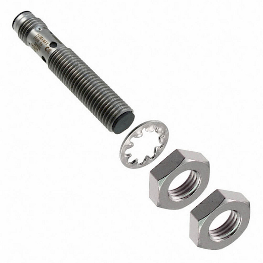 Omron E2B-S08KS02-MC-B2 M8 2mm Flat Head PNP NC M8 Inductive Sensor with 3 Pin Connector