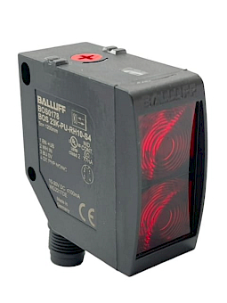 Balluff BOS0178 3..800mm PNP (NO/NC) M12 Reflex Optical Sensor with 4 Pin Connector