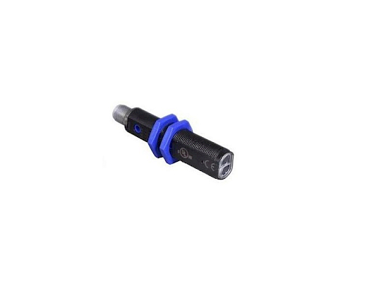 Datasensing S5N-PA-5-A00-PK 0..3500mm M18 Flat Head PNP (NO/NC) M12 Retro-Reflective Optical Sensor with 4 Pin Connector