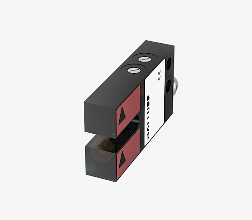 Balluff BGL001W H:5mm PNP (NO/NC) M8 3 Pin Konnektörlü Optik Çatal Sensör