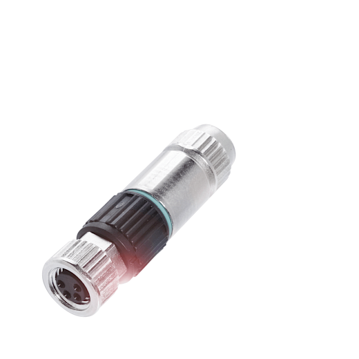 Balluff BCC02HF M8x1 4 Pin Straight Female A-Coded Metal Connector