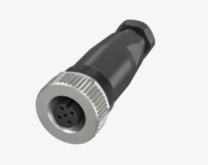 Balluff BCC06Z9 M12x1 4 Pin Düz Dişi A-Coded Konnektör