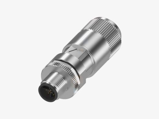 Balluff BCC0HTL M12x1 8 Pin Düz Erkek X-Coded Metal Konnektör