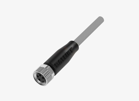 Balluff BCC02PL M8x1 4 Pin Straight Female A-Coded 2 Meter Cable with PVC Connector
