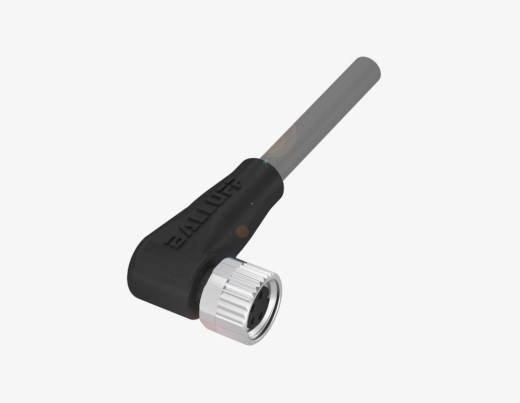 Balluff BCC02PZ M8x1 4 Pin 90° Dişi A-Coded 2 Metre PVC Konnektörlü Kablo