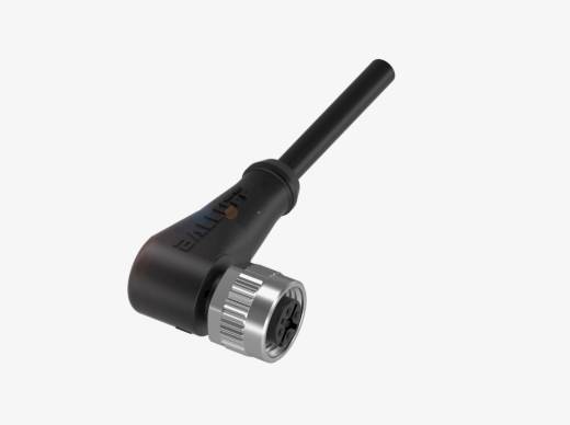 Balluff BCC08F9 M12x1 5 Pin 90° Dişi A-Coded 2 Metre PUR Konnektörlü Kablo