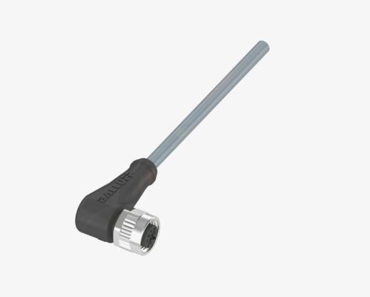 Balluff BCC0AT7 M12x1 5 Pin 90° Female A-Coded 5 Meter Cable with PVC Connector