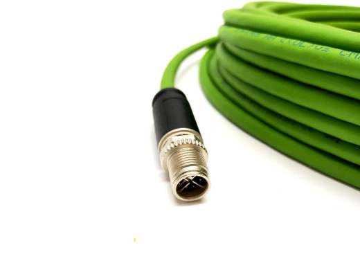 Balluff BCC0JAY M12x1 8 Pin Straight Male X-Coded + RJ45 25 Meter PUR Communication Cable