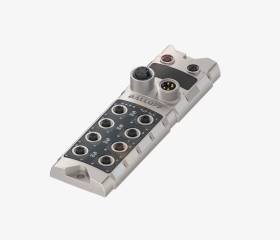Balluff BNI00HL 8 Port Silver Line Metal Gövde Profınet IO Link Master Modül QMax:9A
