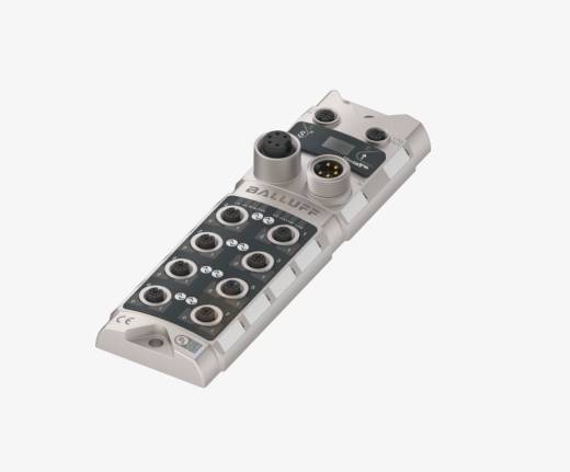 Balluff BNI0077 8 Port Silver Line Metal Gövde Ethercat IO Link Master Modül QMax:9A