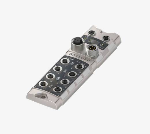 Balluff BNI006A 8 Port Silver Line Metal Gövde Ethernet/IP IO Link Master Modül QMax:9A