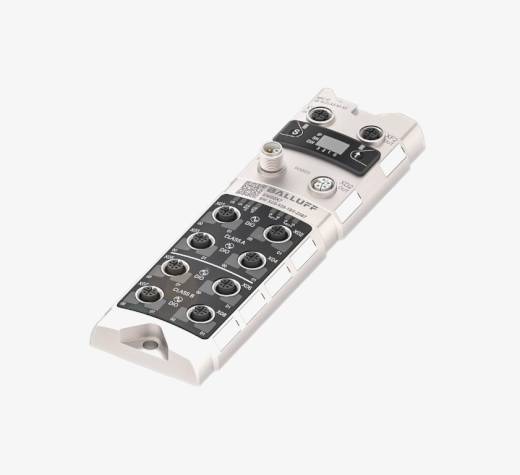 Balluff BNI00K7 8 Port Silver Line Metal Gövde Multi İnterface IO Link Master Modül QMax:16A