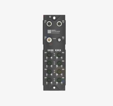 Balluff BNI00L1 8 Port Black Line Plastik Gövde Multi İnterface IO Link Master Modül QMax:4A