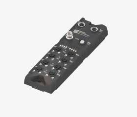 Balluff BNI00KJ 8 Port Black Line Plastik Gövde Multi İnterface IO Link Master Modül QMax:16A