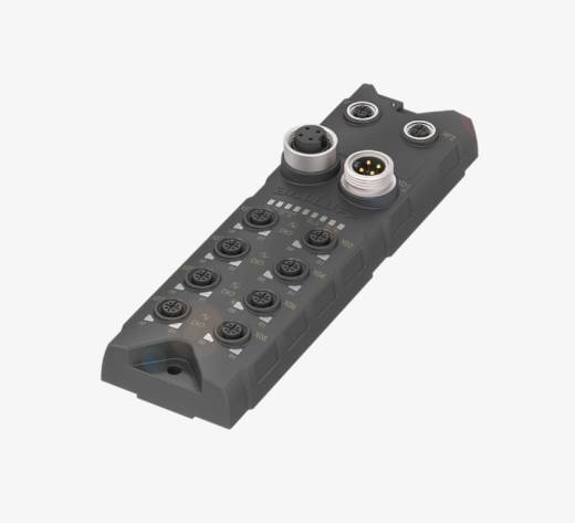 Balluff BNI00K5 8 Port Black Line Plastik Gövde Ethercat IO Link Master Modül QMax:9A
