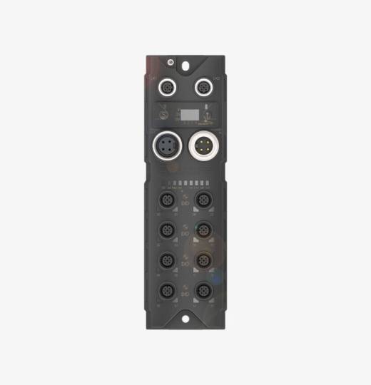 Balluff BNI008M 8 Port Black Line Plastik Gövde Ethernet/IP IO Link Master Modül QMax:9A