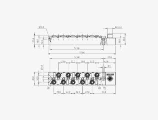 Balluff BPI00AN 10 Port M8x1 3 Pin PNP Pasif Sensör Adası QMax:1.5A