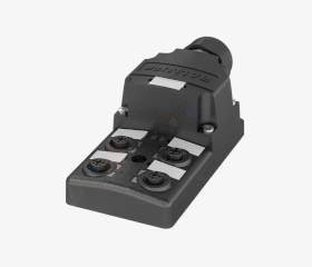 Balluff BPI007L 4 Port M12x1 4 Pin PNP Vidalı Bağlantı Pasif Sensör Adası 1xQMax:8A - 2xQMax:16A