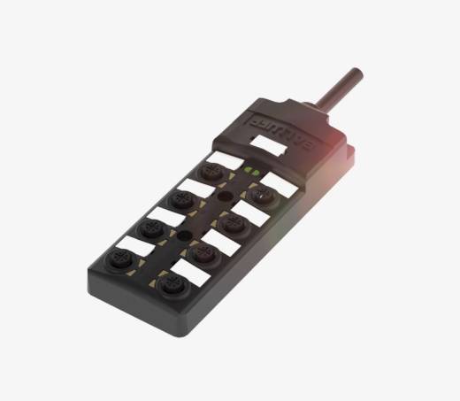 Balluff BPI0093 8 Port M12x1 4 Pin PNP 15 Meter PUR Cable Passive Sensor Island QMax:8A