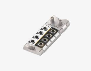 Balluff BNI00JF 8 Port M12x1 Safe Line Metal Gövde IO Link Slave Modül QMax:16A