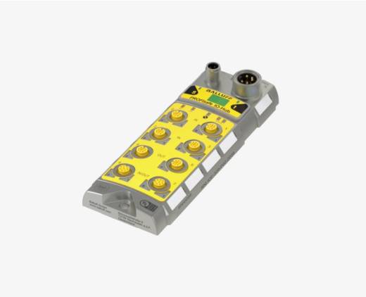 Balluff BNI0098 8 Port M12x1 PROFIsafe Safe Line Metal Body IO Link Slave Module QMax:8A
