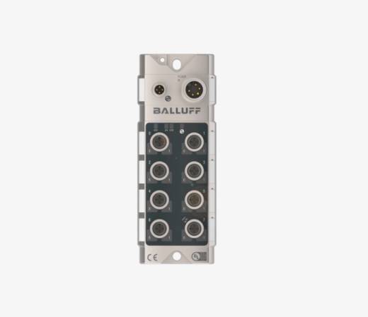 Balluff BNI0046 8 Port M12x1 Silver Line Metal Gövde IO Link Slave Modül QMax:9A