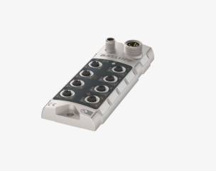 Balluff BNI0046 8 Port M12x1 Silver Line Metal Gövde IO Link Slave Modül QMax:9A