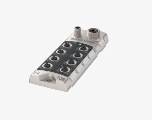 Balluff BNI0046 8 Port M12x1 Silver Line Metal Gövde IO Link Slave Modül QMax:9A