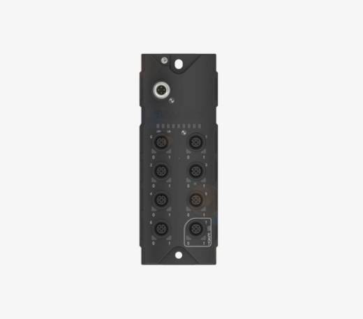 Balluff BNI0090 8 Port M12x1 Black Line Plastic Housing IO Link Slave Module QMax:3.5A