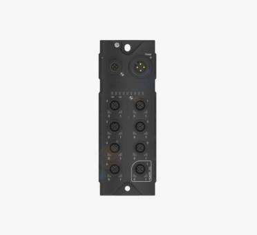 Balluff BNI0091 8 Port M12x1 Black Line Plastik Gövde IO Link Slave Modül QMax:9A