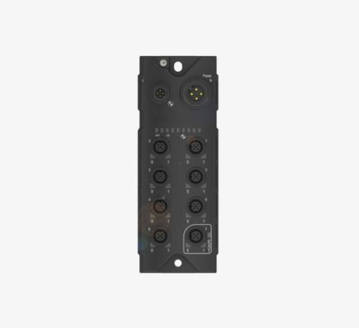 Balluff BNI0091 8 Port M12x1 Black Line Plastic Housing IO Link Slave Module QMax:9A