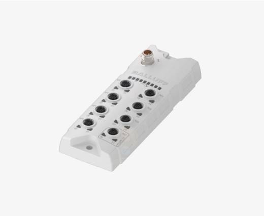 Balluff BNI00F6 8 Port M12x1 Washdown Line Plastik Gövde IO Link IP69K Slave Modül QMax:4A