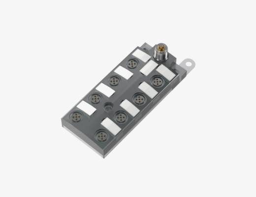 Balluff BNI005U 8 Port M12x1 Black Line Black Clear Plastic Housing IO Link Output Slave Module QMax:4A