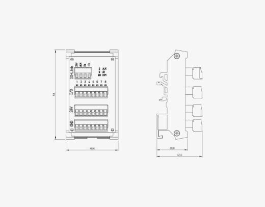 Balluff BNI004K Black Line Plastik Gövde 8x4 Pin PNP Vidalı Klemens Geçme IO Link Çıkış Slave Modül QMax:1A