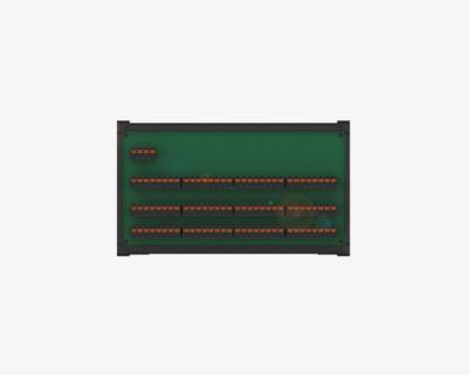 Balluff BNI00L0 Black Line Plastik Gövde 32x4 Pin PNP Yaylı Klemens Geçme IO Link Çıkış Slave Modül QMax:4A