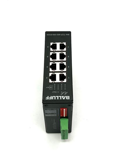 Balluff BNI0067 8 Port 24 VDC Beslemeli Ethernet Sviç
