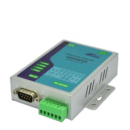 ATC-1200 TCP/IP - RS232/422/485 Yüksek Performanslı Ethernet Seri Dönüştürücü