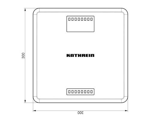 Kathrein RRU7700 GEN3 Sabit Endüstriyel RFID Kontrolör Ünitesi [Ana Kontrolör | 4 x Slave Anten Girişli ] [UHF | ETSI |865-868 Mhz]