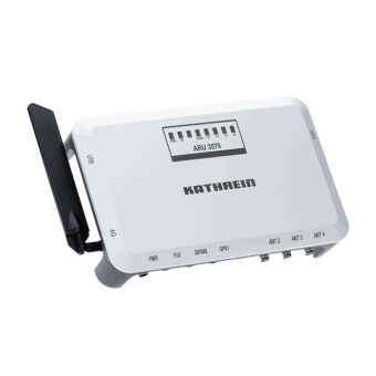 Kathrein ARU3570 GEN4 Fixed Industrial RFID Reader/Writer Unit [Built-in Reader/Writer Antenna | 3 x Slave Antenna Input] [UHF | ETSI |865-868 Mhz]