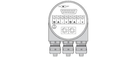 Posital Fraba OCD-DPC1B-1212-C100-H3P Profibus 24 Bit Absolut Enkoder [12x12 Bit]