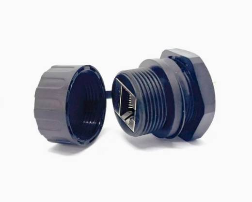 Balluff BCC02HH M8x1 4 Pin Straight Male A-Coded Metal Connector
