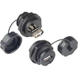 Balluff BCC02HH M8x1 4 Pin Straight Male A-Coded Metal Connector