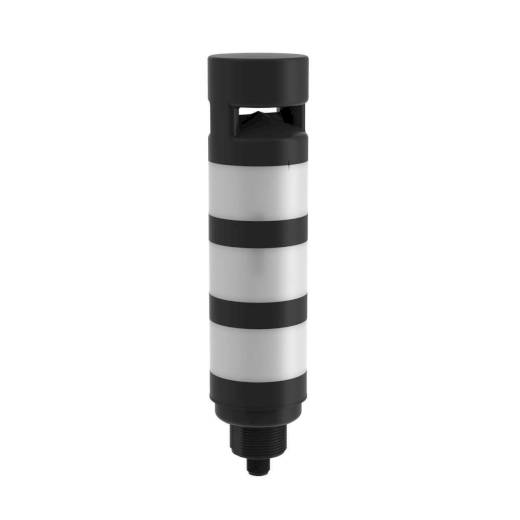 Banner TL50B-GYRAQBSZ Ø50 18-30 VDC / 24V AC M12x1 5 Pin Konnektörlü 3 Renkli Buzzer Sinyal Kule Tıp Tepe Lambası