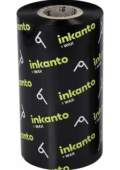 Inkanto 110mm x 300 mt (Out) Termal Transfer Wax Ribon [AWR]